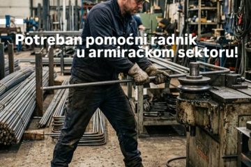 Pomoćni radnik/ca u armiračkom sektoru